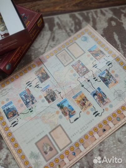 Игра настольная Вокруг света за 80 дней