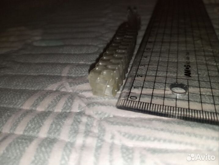 Маленький брелок пвх прозрачный