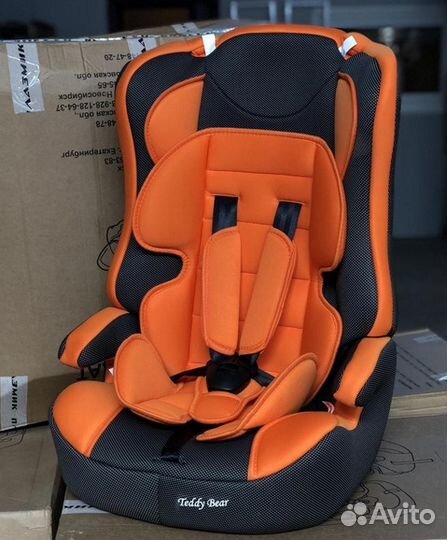 Новое детское автокресло 1-12 лет