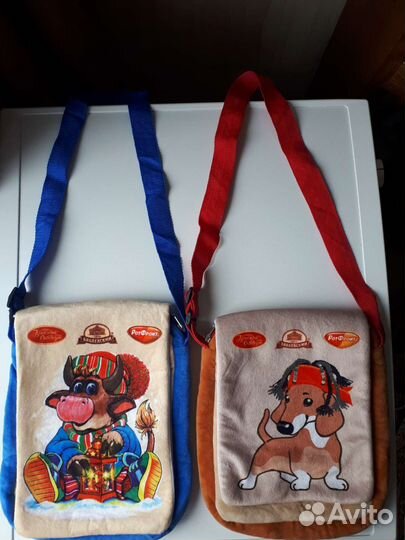 Сумки детские плюшевые