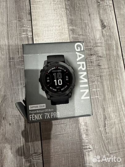 Часы мужские Garmin fenix 7 pro sapphire solar