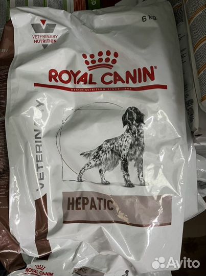 Корм для собак royal canin hepatic 6 кг