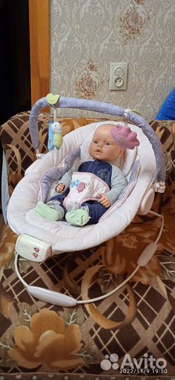 Шезлонг детский