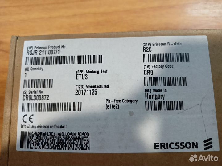 Модуль ericsson rojr 211007/1