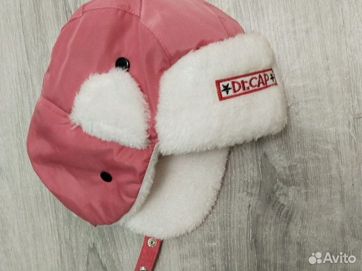 Шапка ушанка детская новая на 3-4 года