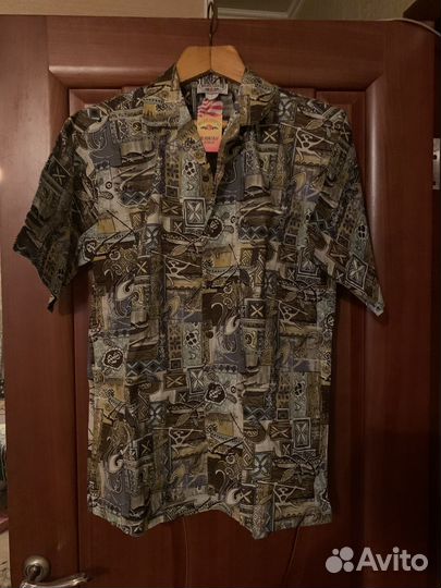 Гавайская рубашка хлопок
