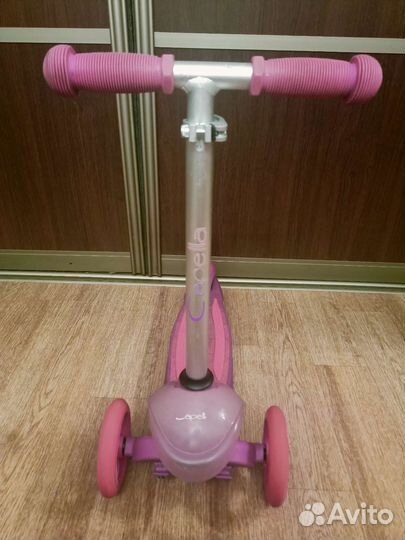 Самокат детский трехколесный