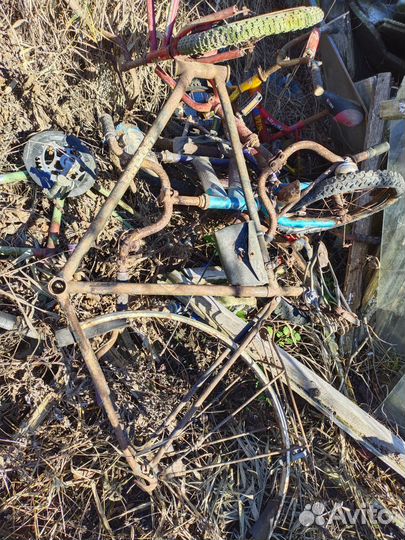 Велосипед СССР запчасти рама украина и другие
