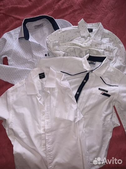 Рубашка школьная 134