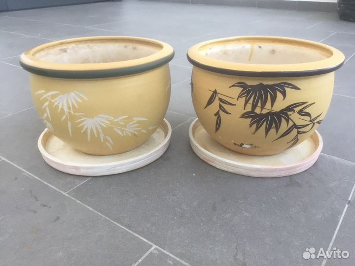 Кашпо горшоки для цветов керамика разные