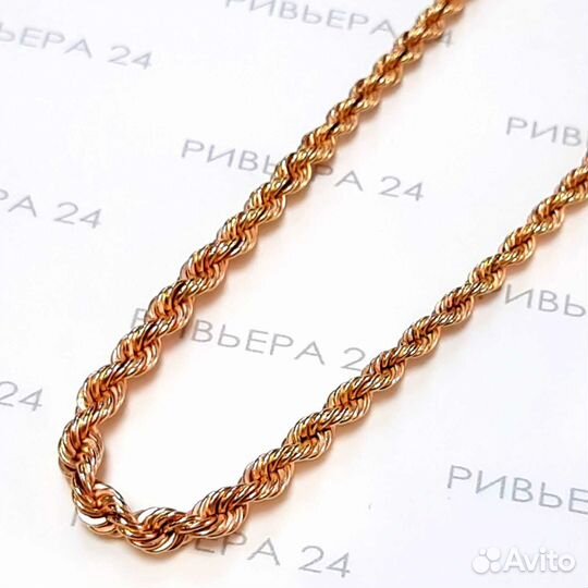 Золотая цепь 585 пробы