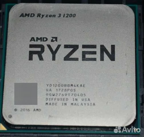 Процессор Ryzen 3 1200