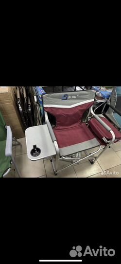 Кресло складное со столом 2