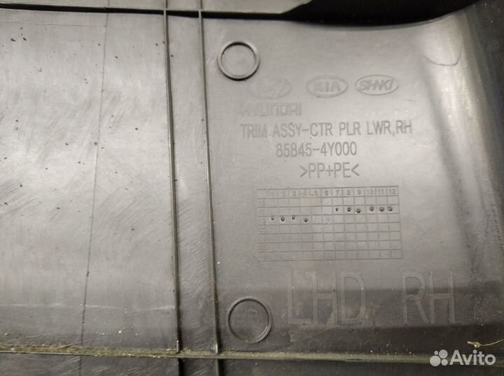 Обшивка стойки RIO 2011-2017