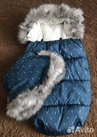 Новый зимний конверт с муфтой