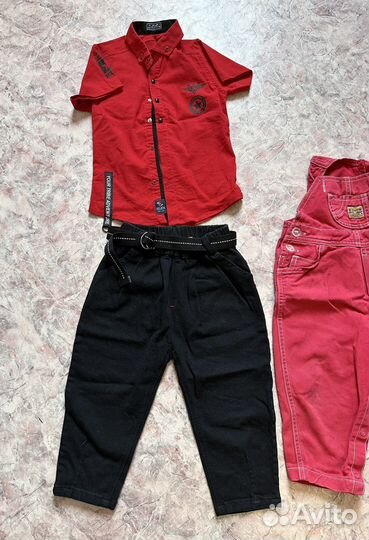 Вещи для мальчика 2-3 лет пакетом
