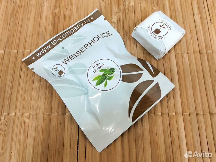 Порционный чай шу пуэр, кубики