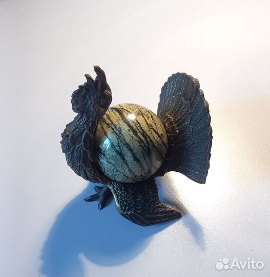 Каминное (настольное) украшение из бронзы