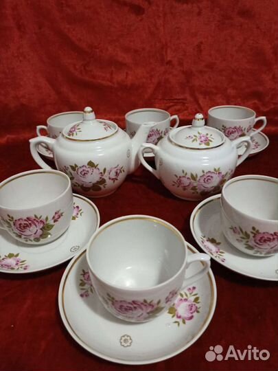 Чайно кофейные сервизы СССР