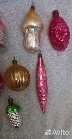 Елочные игрушки СССР