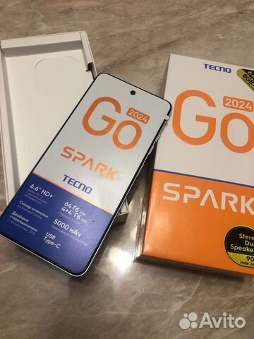 TECNO Spark Go 2024, 4/64 ГБ объявление продам