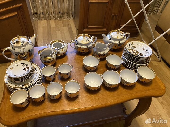 Чайный и кофейный сервиз 42 предмета