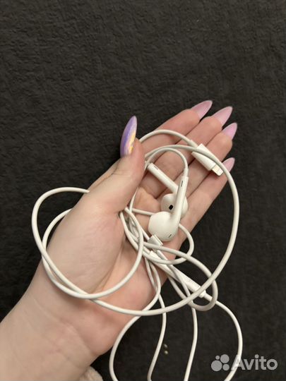 Наушники apple earpods проводные