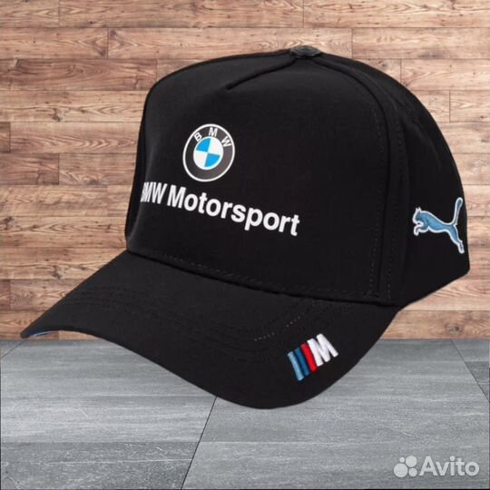 Бейсболка кепка черная BMW