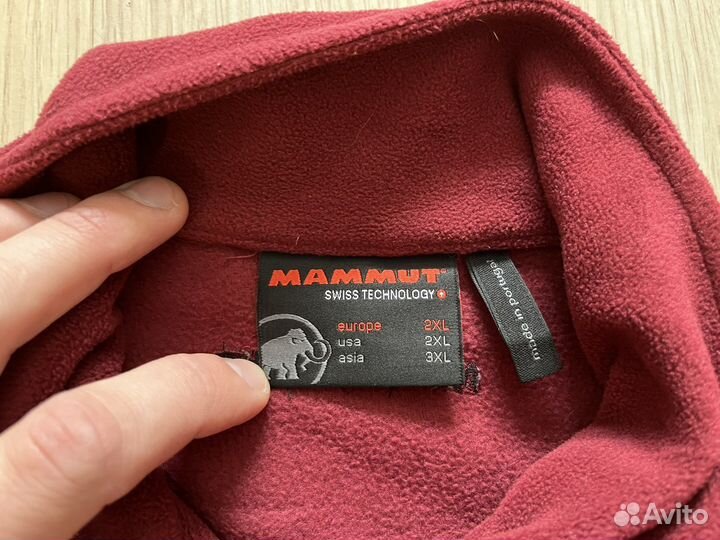 Mammut XXL кофта флисовая женская