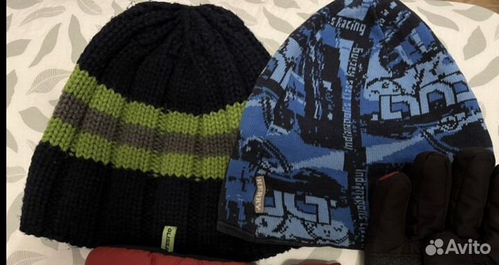 Шапки детские на 8-9 лет