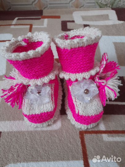 Пинетки теплые