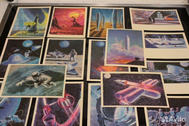 Чистые открытки ссср-Космос-1960-80-е года