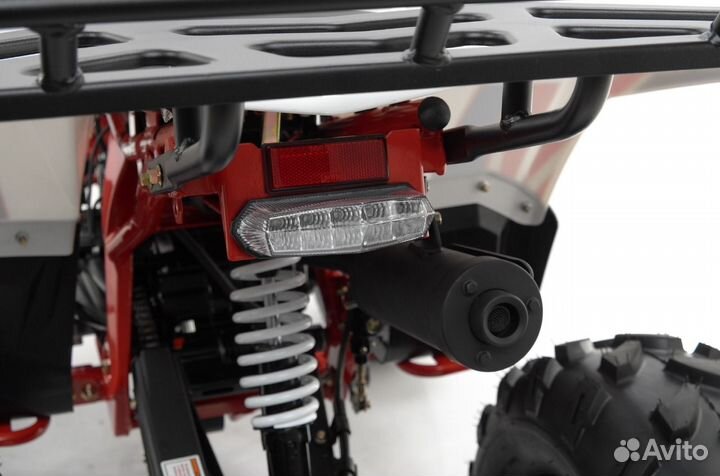 Квадроцикл motax grizlik A125 красный-белый