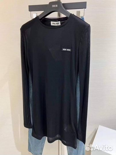 Лонгслив miu miu