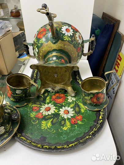 Самовар электрический расписной