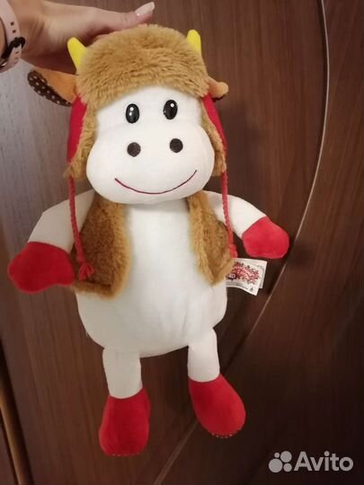 Мягкая игрушка бычок