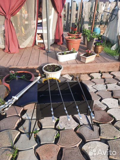 Мангал разборный 3 мм