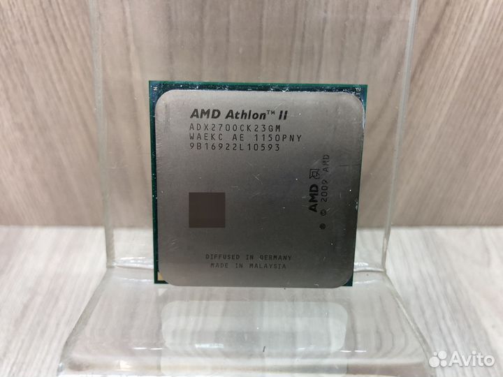 Athlon II X2 270 3,4 ггц двухъядерный процессор