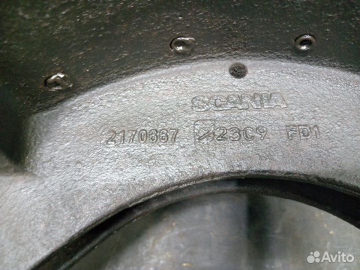 Колодка барабанного тормоза задняя Scania P 440