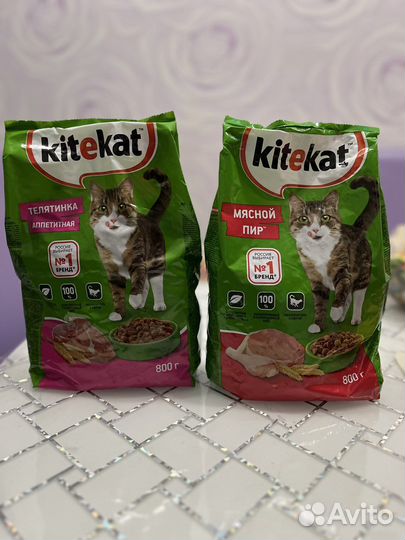 Сухой корм для кошек Kitekat, 800 грамм