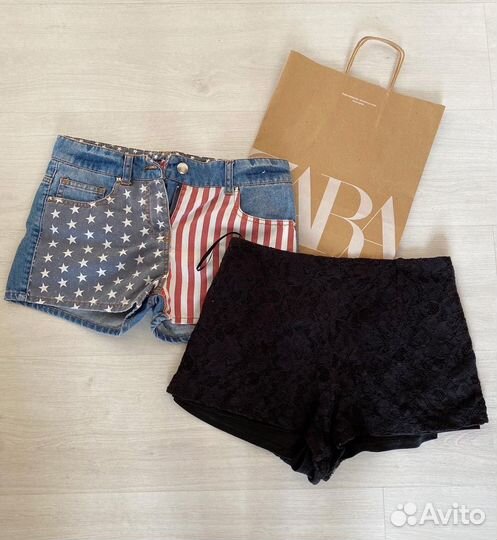 Пакет шортов xs/s