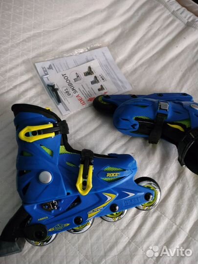 Роликовые коньки детские раздвижные