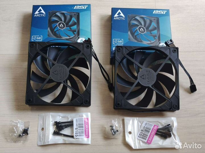 Вентиляторы Arctic F12 PWM PST 4-pin