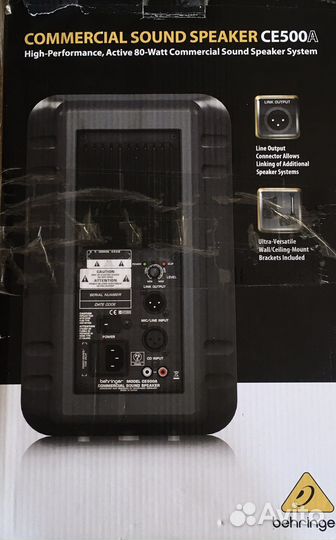 Активный монитор Behringer CE500A +стойка