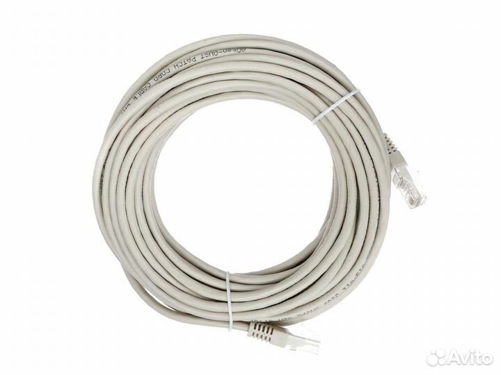 Патч-корд интернет кабель Hyperline UTP 5E LAN 10м