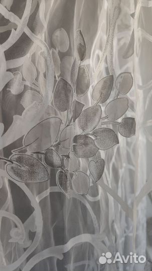 Шторы тюль б/у
