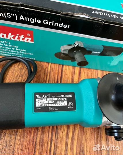 Болгарка ушм Makita - 9558 125mm с регулировкой