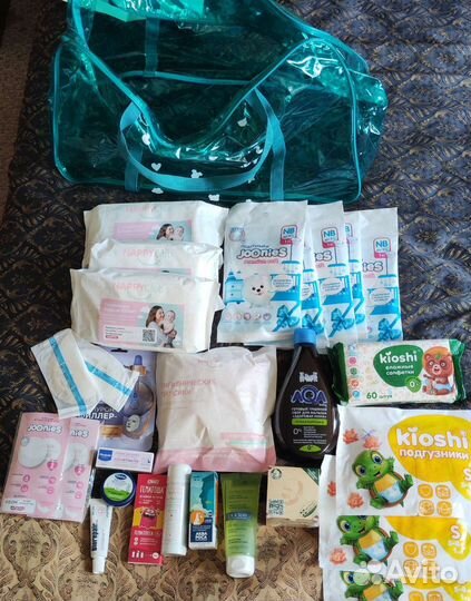 Готовая сумка в роддом