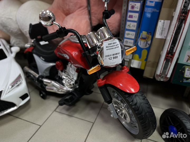 Детский электромобили мотоциклы