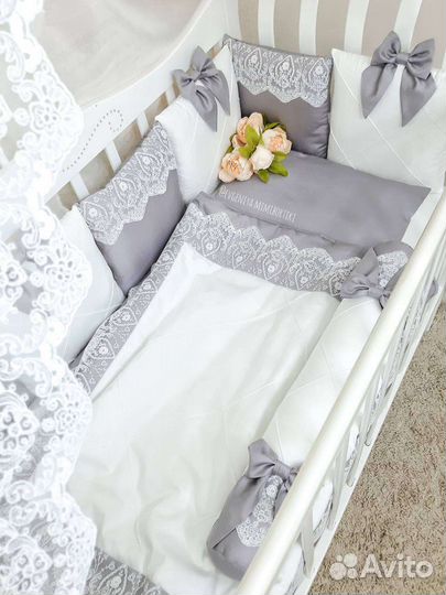 Бортики в кроватку